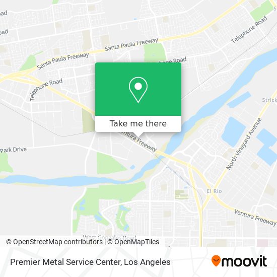 Premier Metal Service Center map