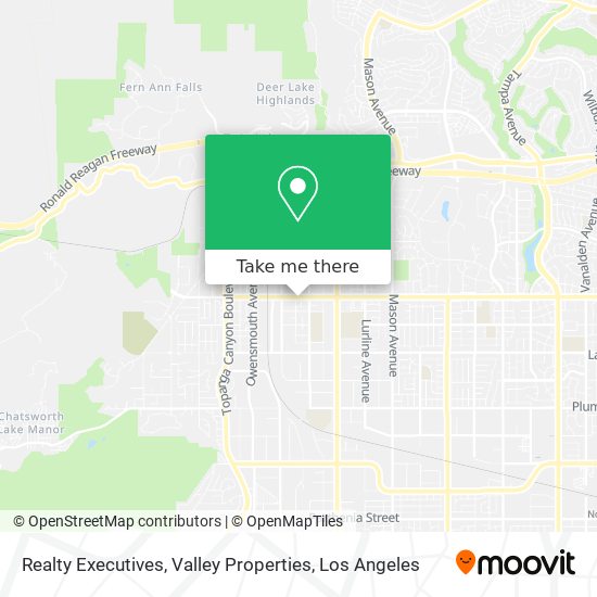Mapa de Realty Executives, Valley Properties