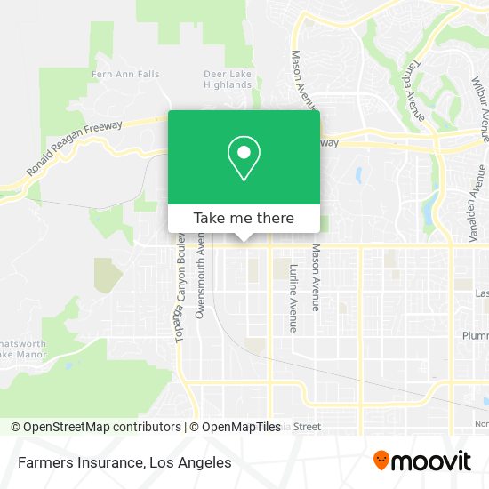 Farmers Insurance map