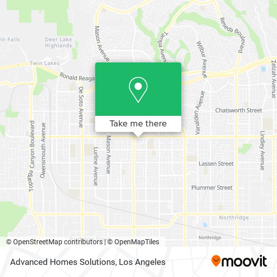 Advanced Homes Solutions map