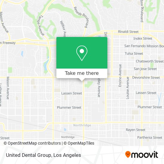 United Dental Group map