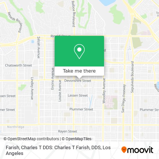 Farish, Charles T DDS: Charles T Farish, DDS map