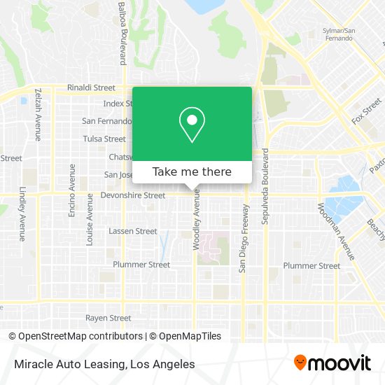 Mapa de Miracle Auto Leasing