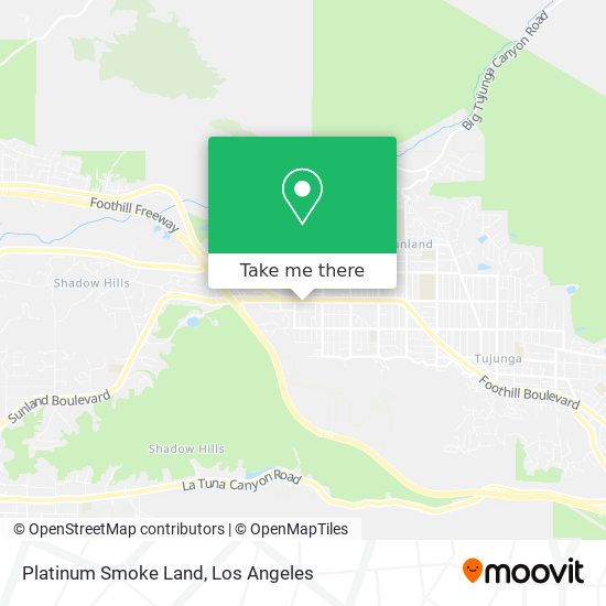 Mapa de Platinum Smoke Land