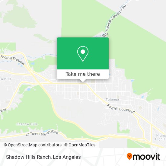 Mapa de Shadow Hills Ranch