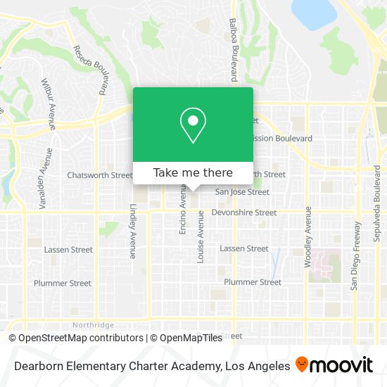 Dearborn Elementary Charter Academy map