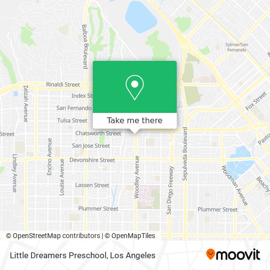 Mapa de Little Dreamers Preschool