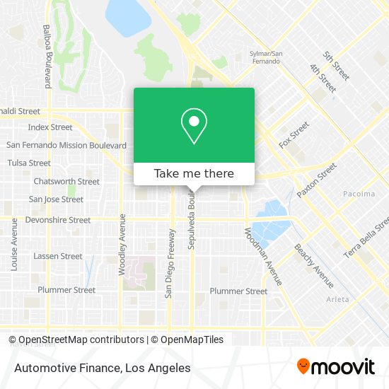 Automotive Finance map