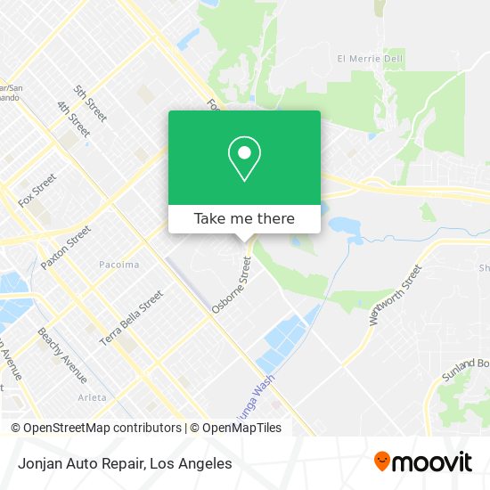 Jonjan Auto Repair map