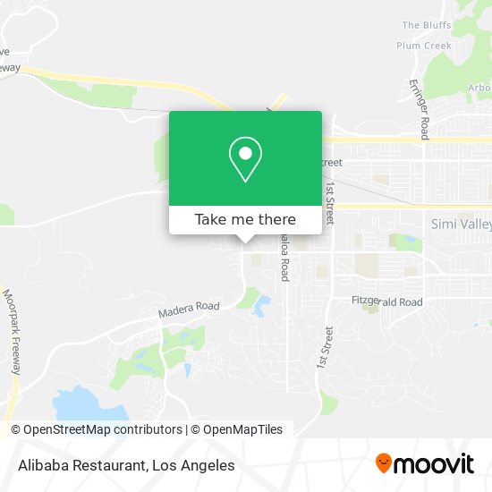 Alibaba Restaurant map