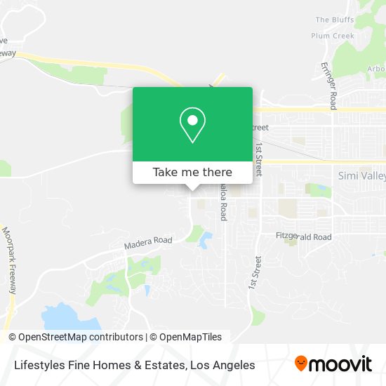 Mapa de Lifestyles Fine Homes & Estates