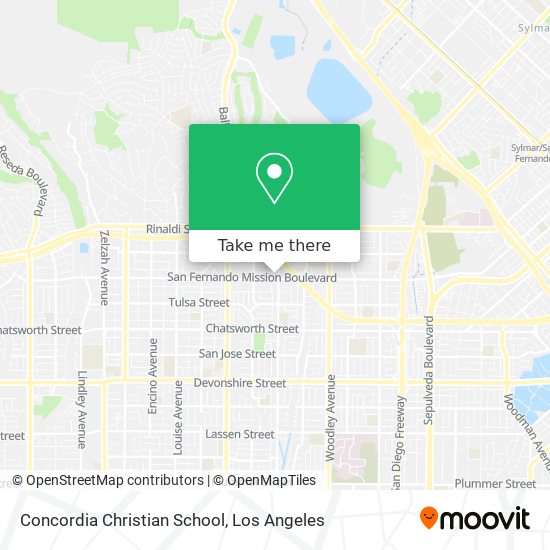 Mapa de Concordia Christian School