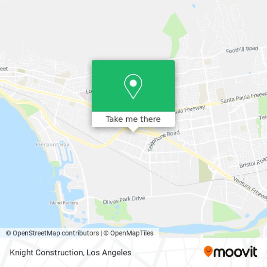 Knight Construction map