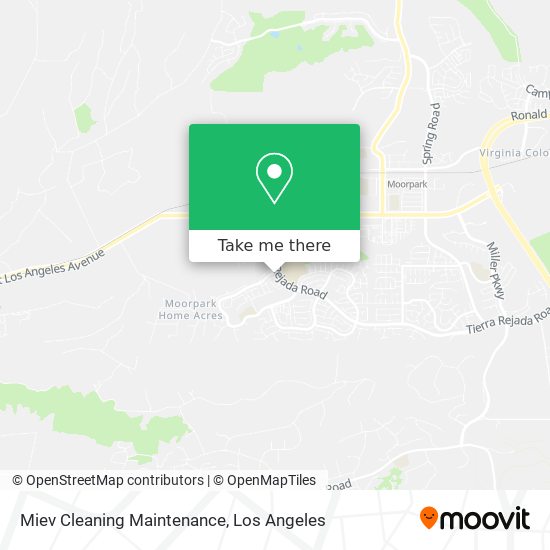 Mapa de Miev Cleaning Maintenance