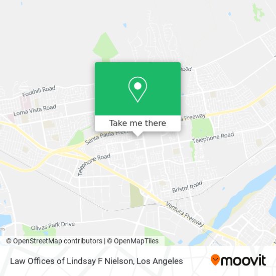 Law Offices of Lindsay F Nielson map