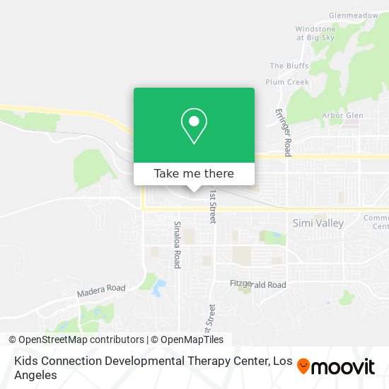 Kids Connection Developmental Therapy Center map