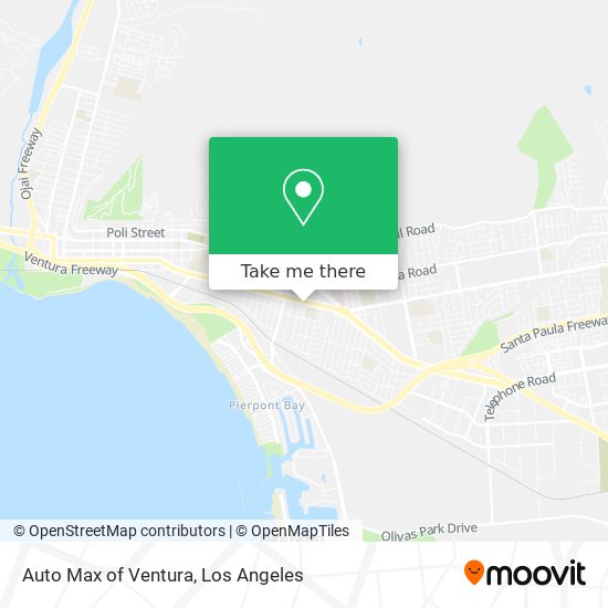 Auto Max of Ventura map