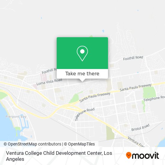 Mapa de Ventura College Child Development Center