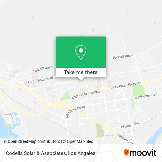 Codella Solar & Associates map