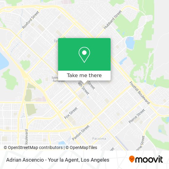 Adrian Ascencio - Your la Agent map