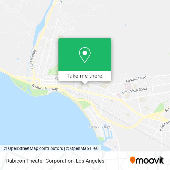 Rubicon Theater Corporation map