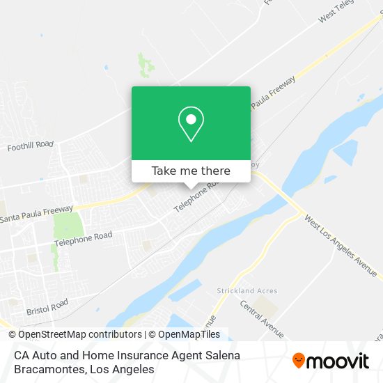 Mapa de CA Auto and Home Insurance Agent Salena Bracamontes