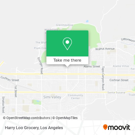 Harry Loo Grocery map