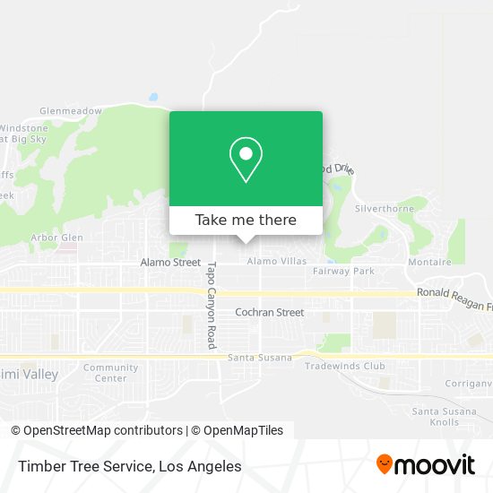 Timber Tree Service map