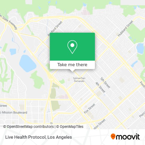 Live Health Protocol map