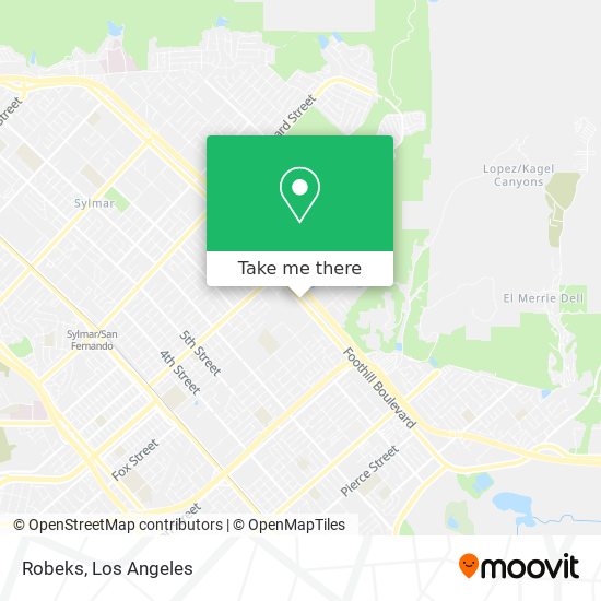 Robeks map