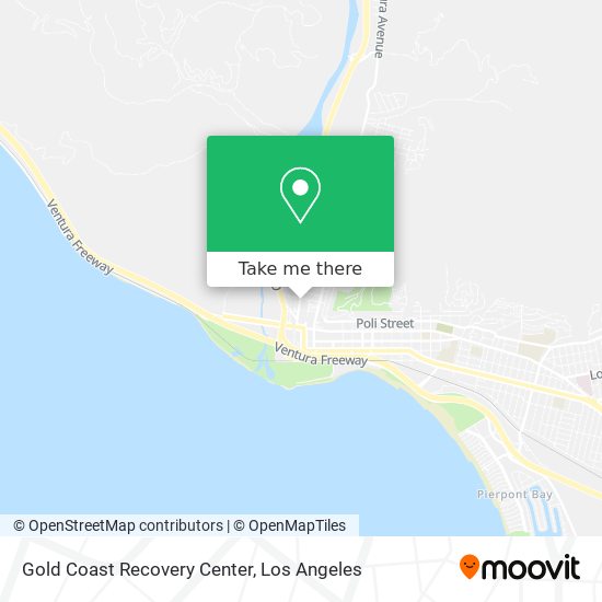 Gold Coast Recovery Center map