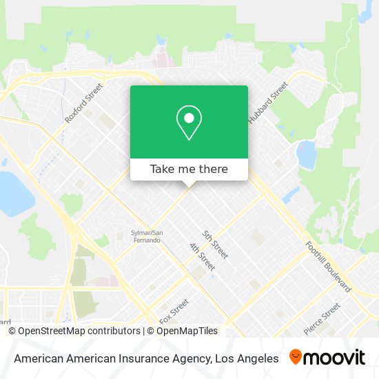 Mapa de American American Insurance Agency