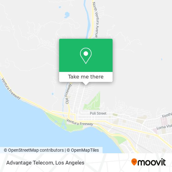 Advantage Telecom map