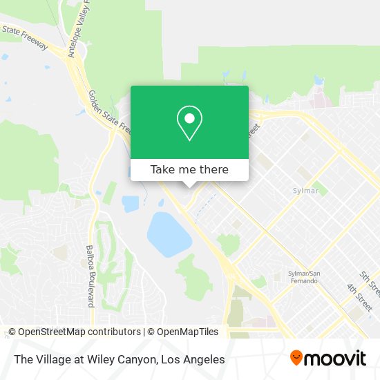 The Village at Wiley Canyon map