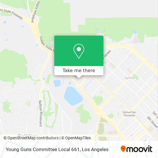 Mapa de Young Guns Committee Local 661