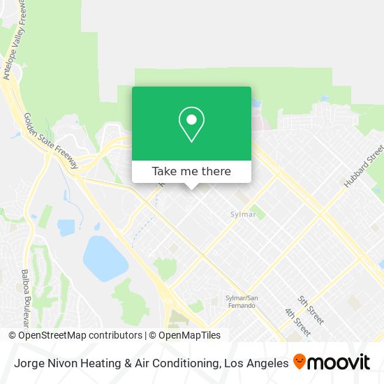 Mapa de Jorge Nivon Heating & Air Conditioning