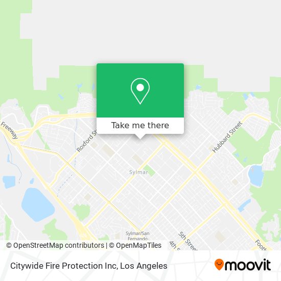 Citywide Fire Protection Inc map