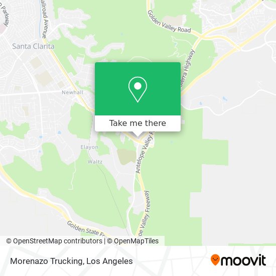 Morenazo Trucking map
