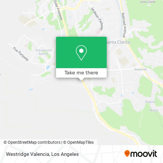 Westridge Valencia map