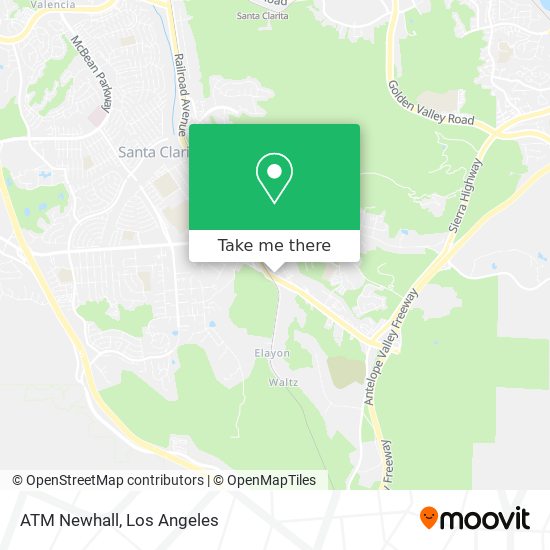 ATM Newhall map