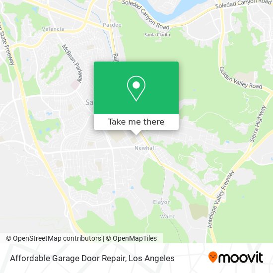 Affordable Garage Door Repair map