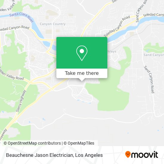 Mapa de Beauchesne Jason Electrician