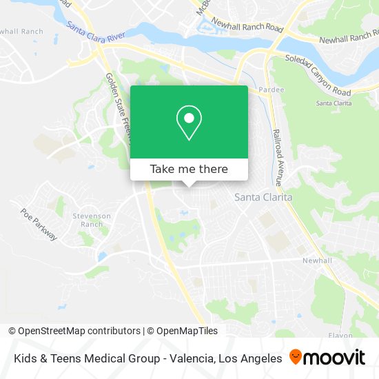 Kids & Teens Medical Group - Valencia map