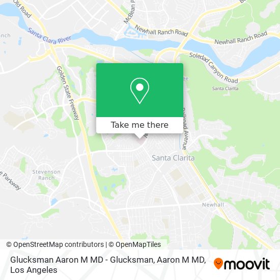 Mapa de Glucksman Aaron M MD - Glucksman, Aaron M MD