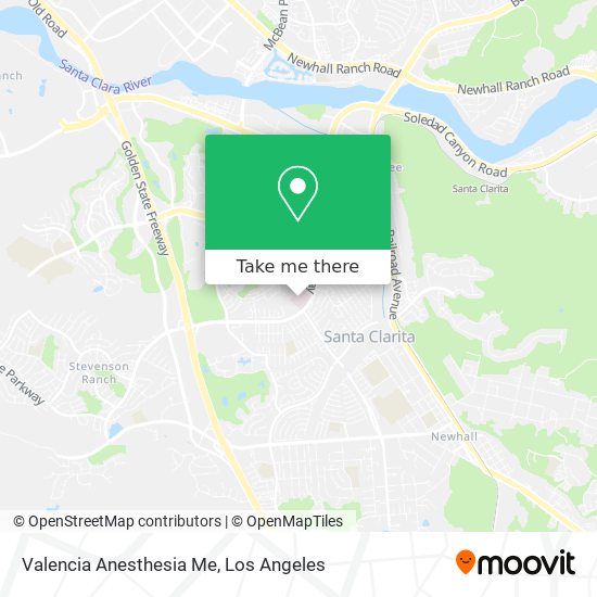 Valencia Anesthesia Me map