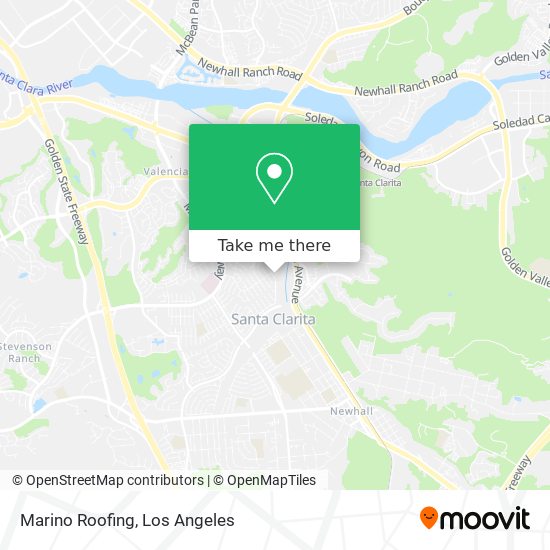 Marino Roofing map