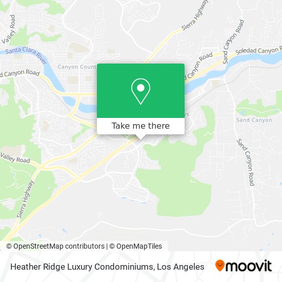 Heather Ridge Luxury Condominiums map