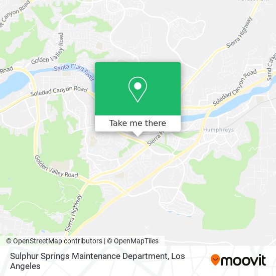 Mapa de Sulphur Springs Maintenance Department