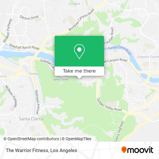 The Warrior Fitness map