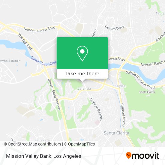 Mission Valley Bank map